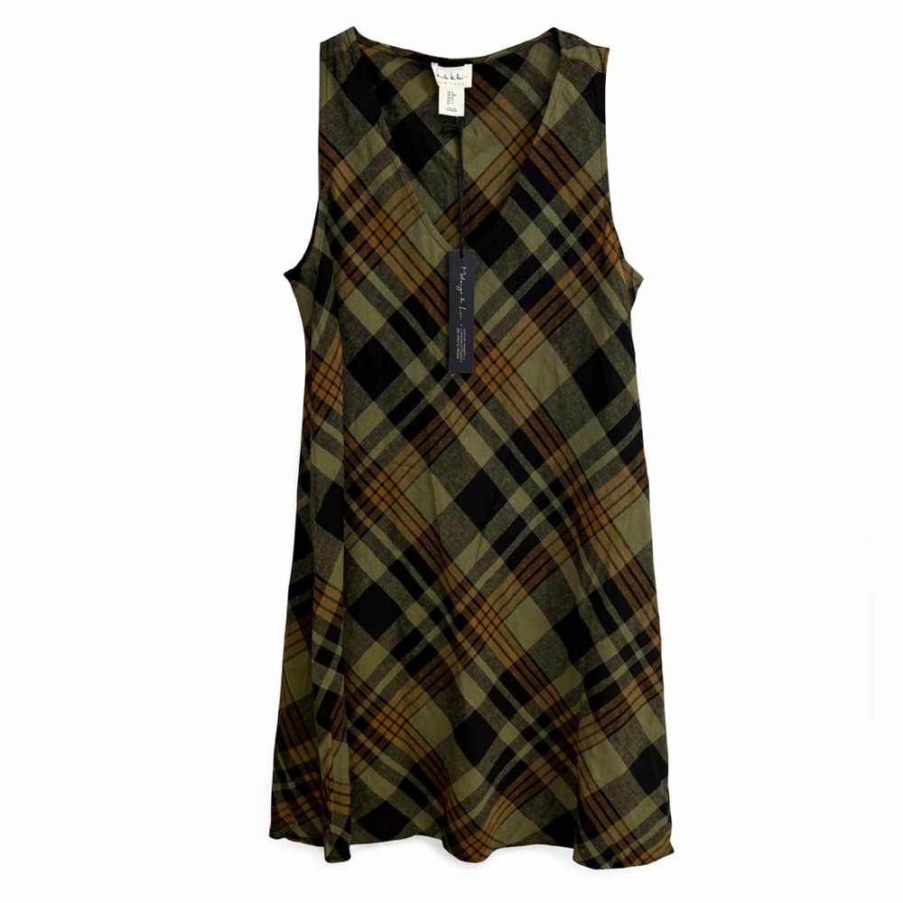 Nicole Miller New York plaid sleeveless dress – new with tags.
